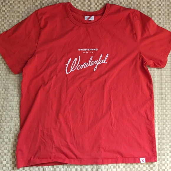 Best Made Co. Everything Here is Wonderful Short Sleeve T-Shirt Red Men’s XL - Picture 1 of 9